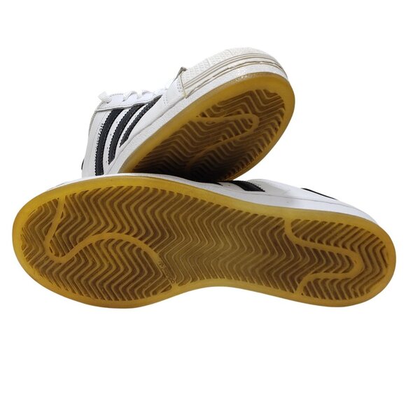 Adidas Originals Superstar White & Black Low-Top Sneakers Men's Size 7 - Picture 6 of 9